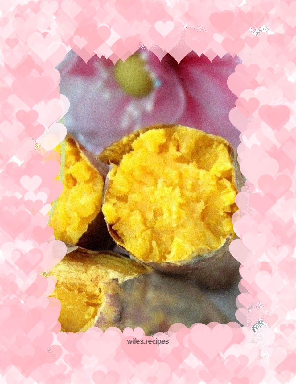 Roasted sweet potatoes