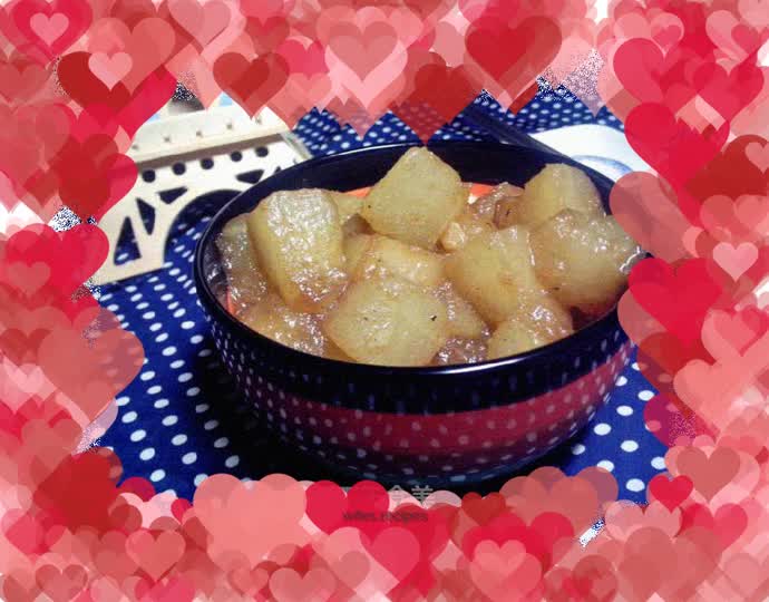 Grilled winter melon