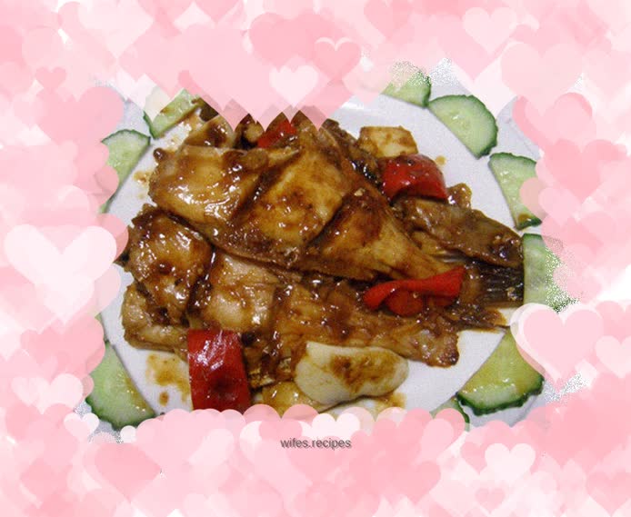 Braised fish with soy sauce