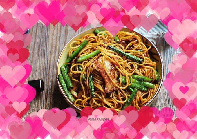 Cowpea fried noodles