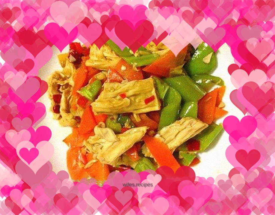 Chopped Pepper Bean Curd