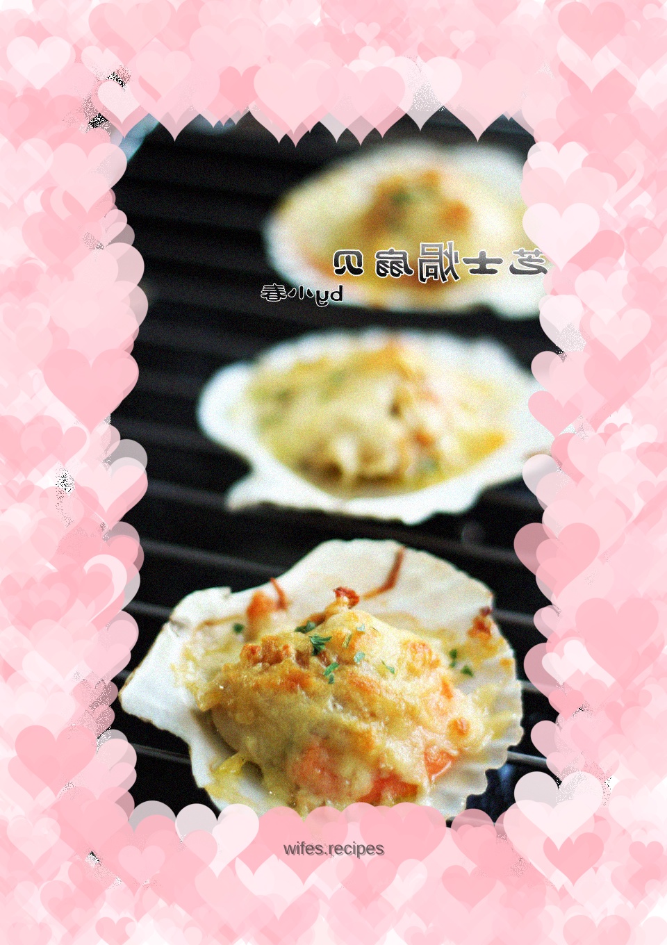 Simple, delicious and plump scallop recipe - Cheese Baked Scallops
