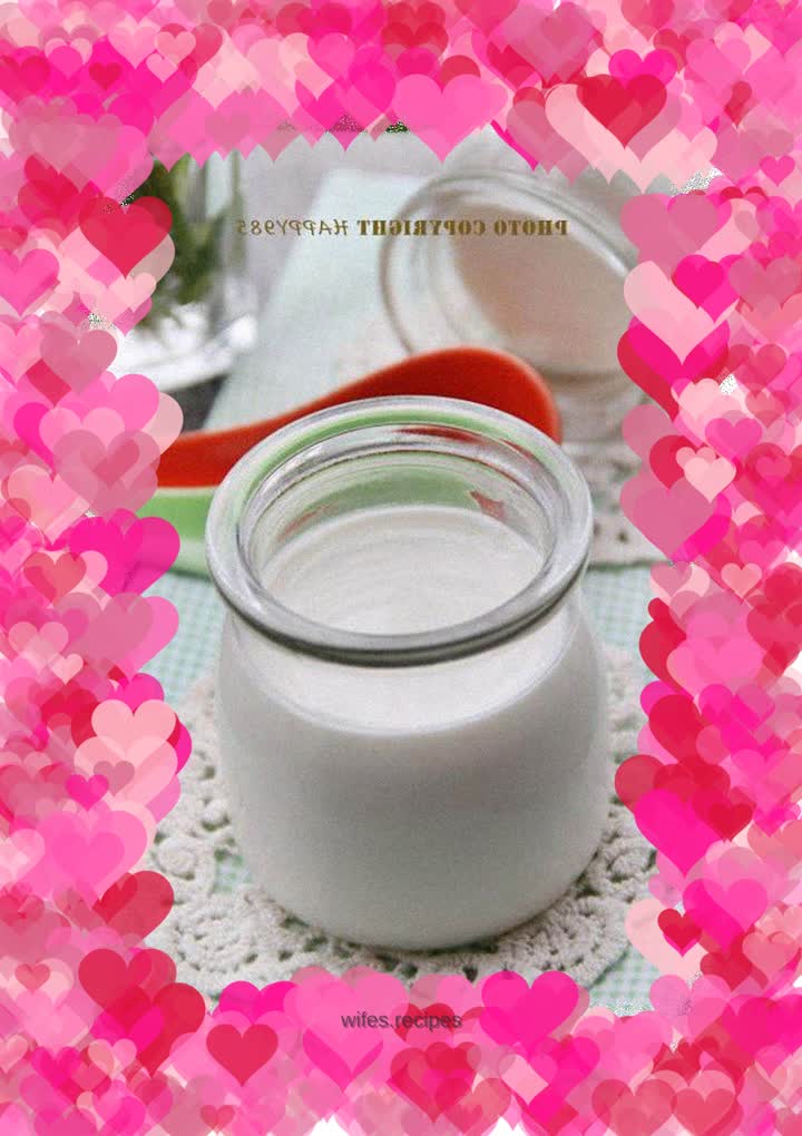 Give your children more calcium in spring - homemade yogurt