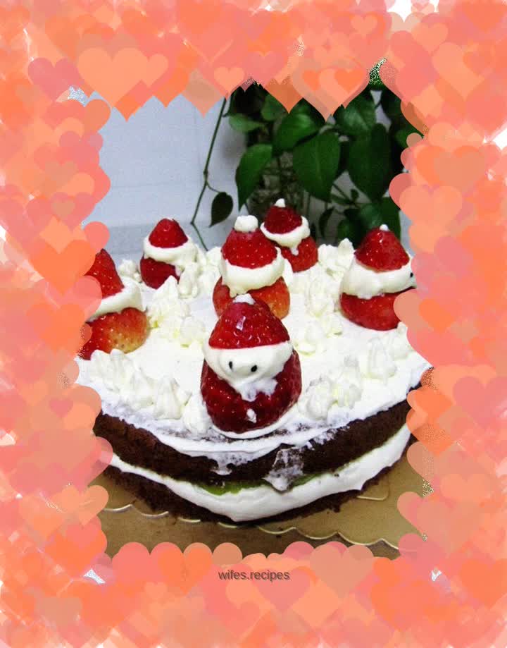 Coco Chiffon Naked Cake (8 inches)