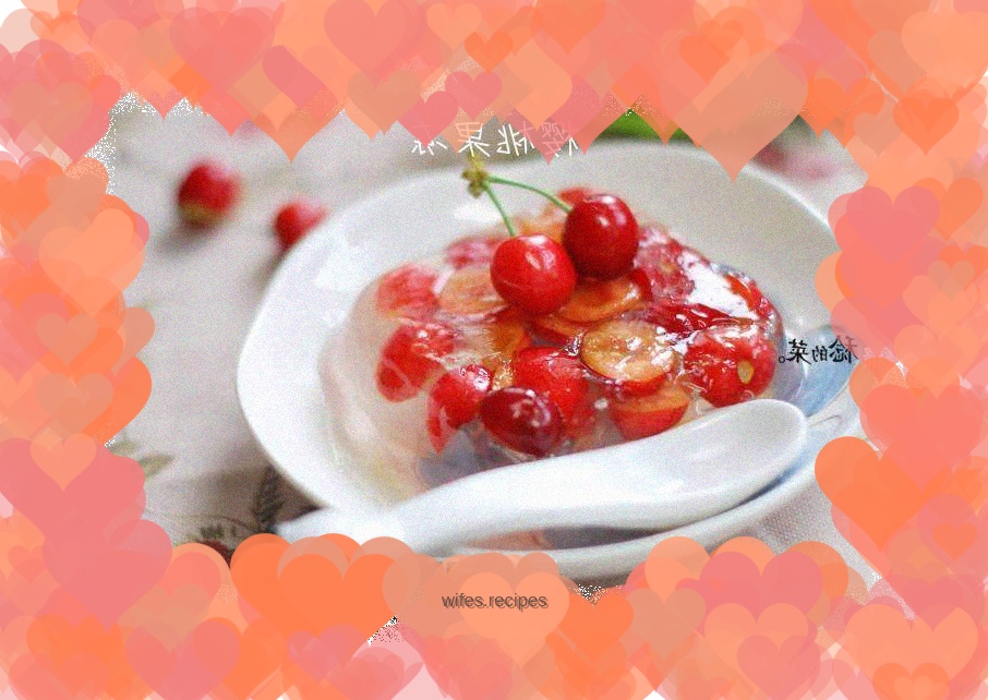 【Cherry pulp jelly】