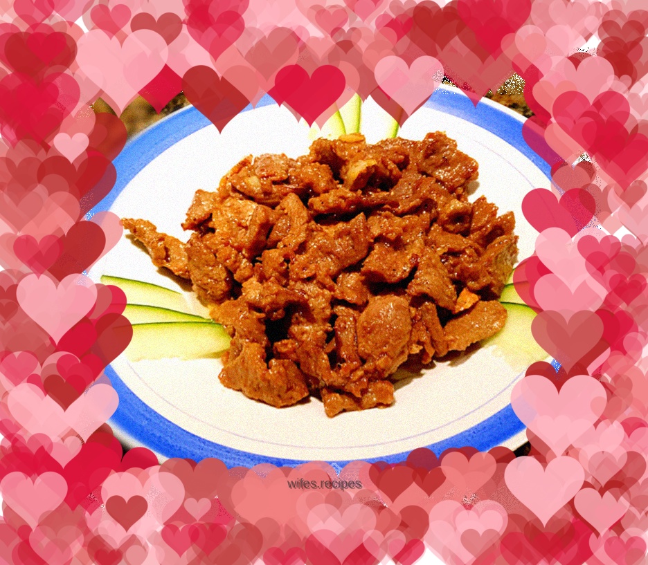 Tender fried beef