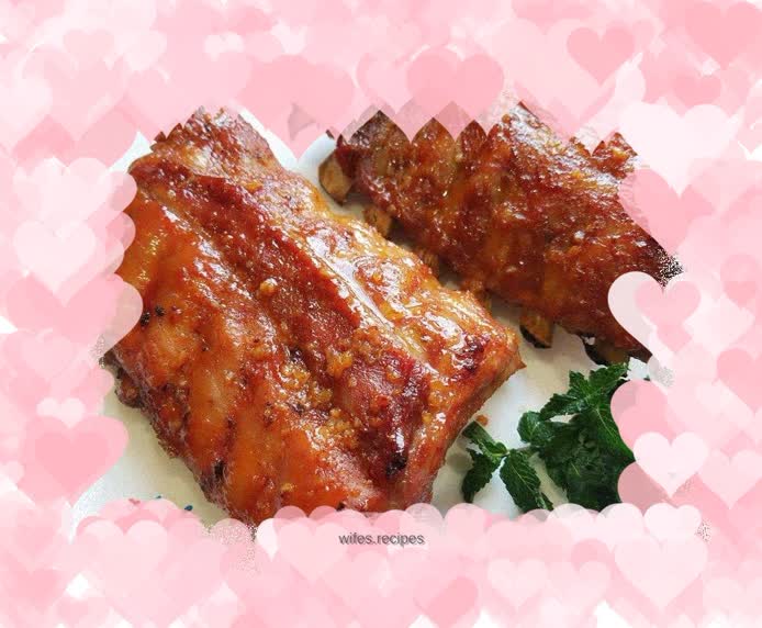 Cumin Garlic Grilled Pork Ribs