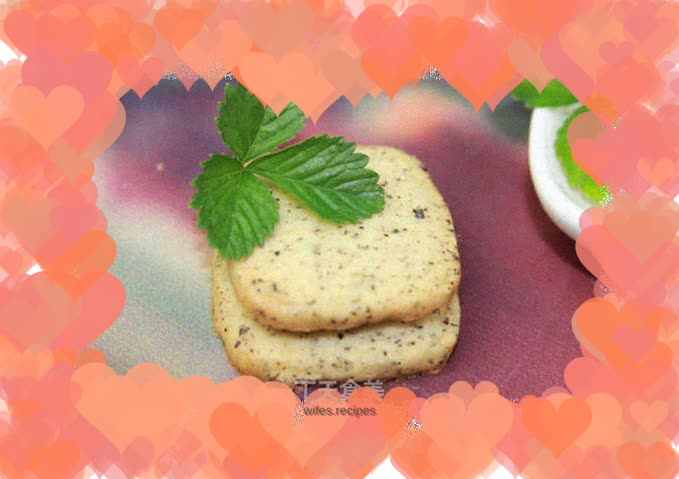 Earl Gray Biscuits - a simple biscuit that goes well with afternoon tea