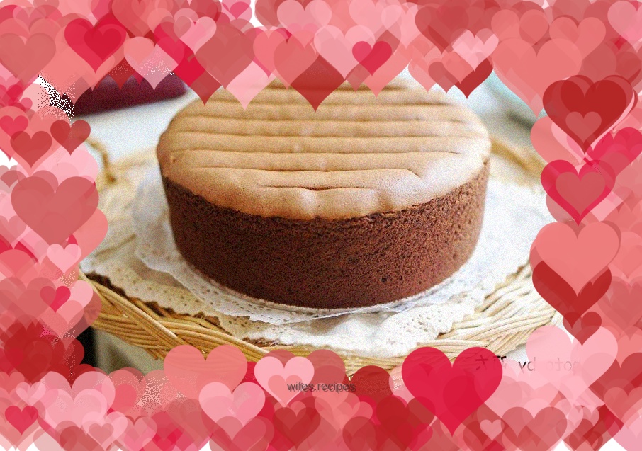 Cocoa Chiffon Cake