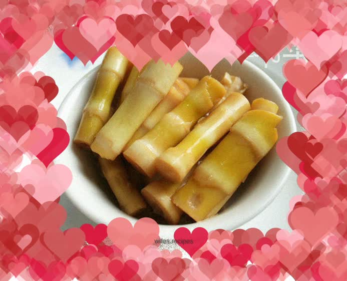 Crispy bamboo shoots