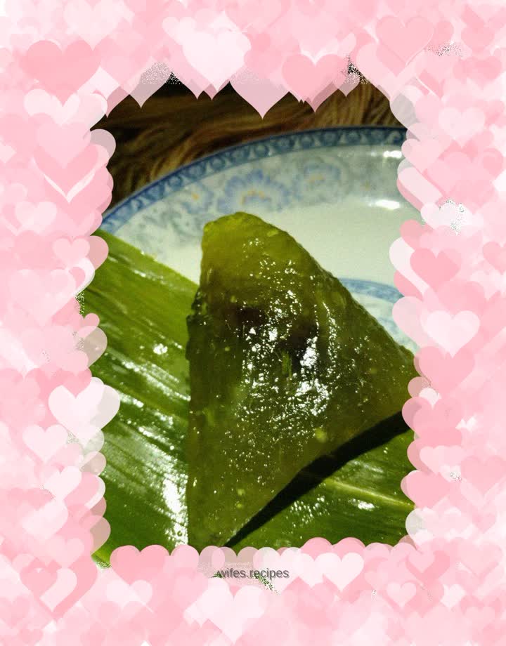 Healthy Dendrobium Crystal Purple Sweet Potato Zongzi