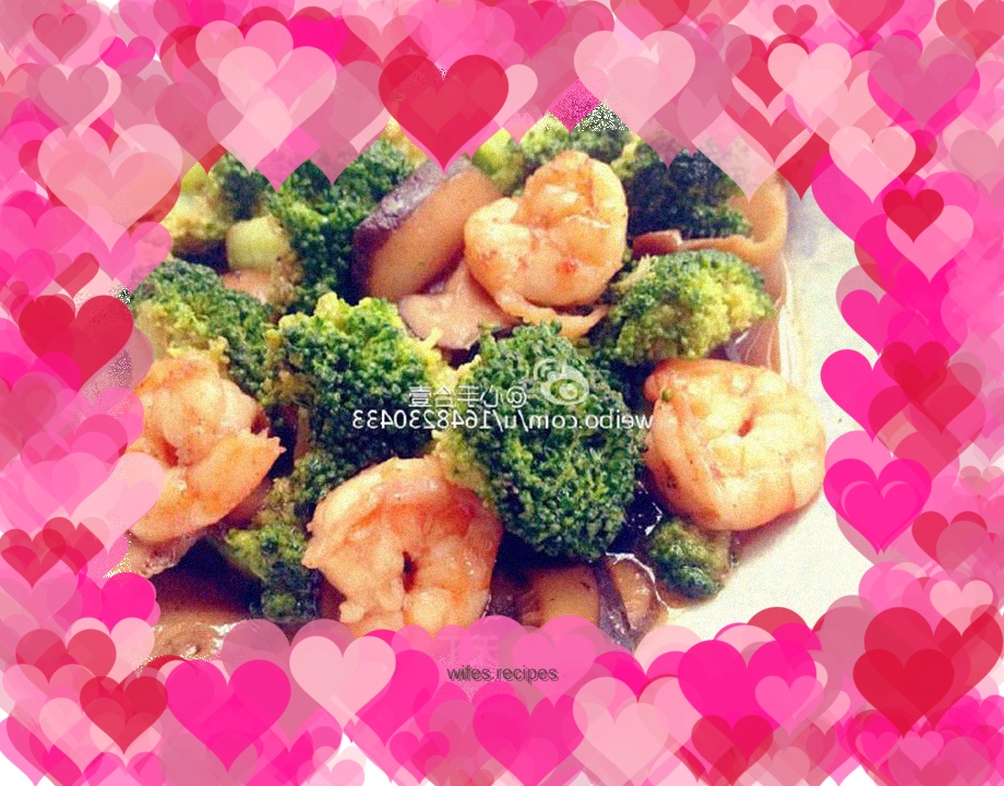 Stir-fried Broccoli with Shrimp