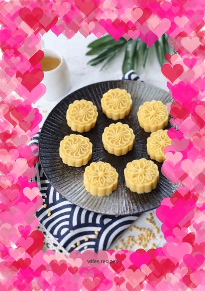 A snack to relieve summer heat——daogrs homemade mung bean cake