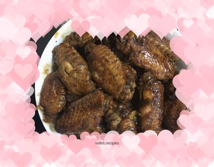 Braised chicken wings