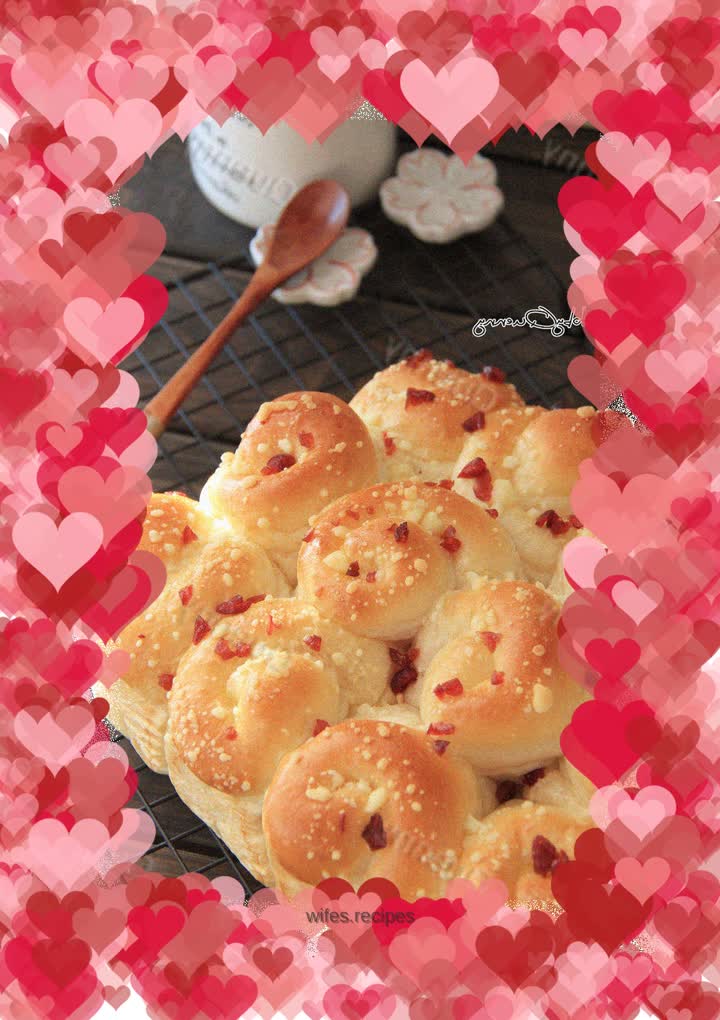 Soufflé rose roll