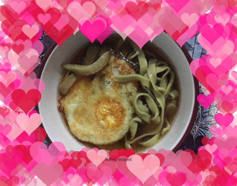 Homemade Spinach Noodles