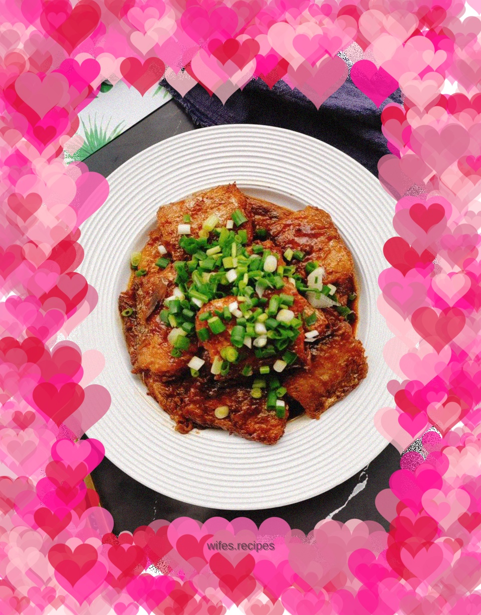 Braised hairtail fish