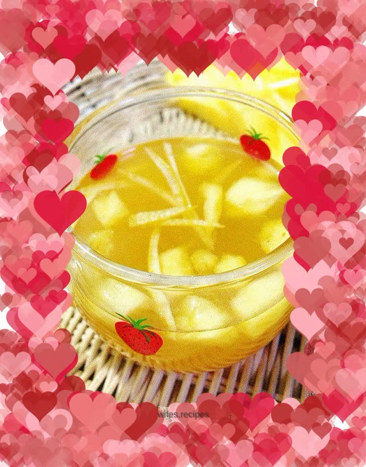Pineapple Honey Tea
