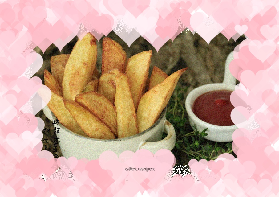 Fried potato chips