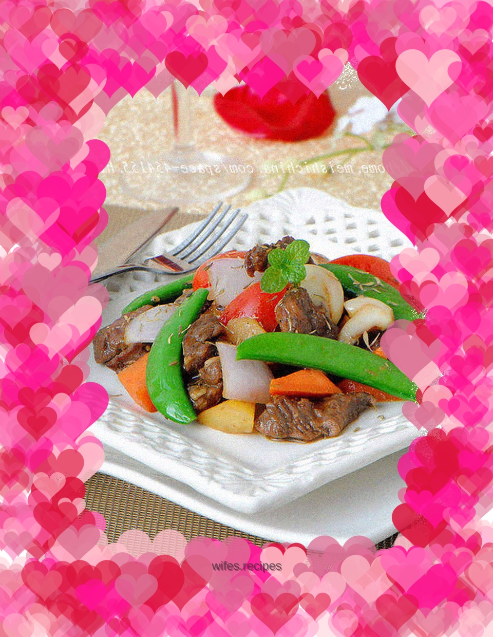 【Grilled Beef with Seasonal Vegetables】---A dish that is particularly popular with the family