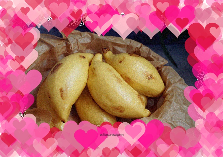 Pictographic Millet Banana Steamed Buns