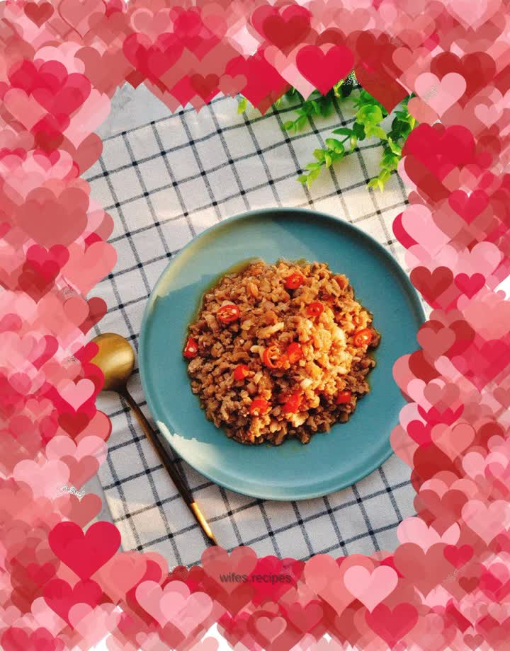 Lazy people throw away meat