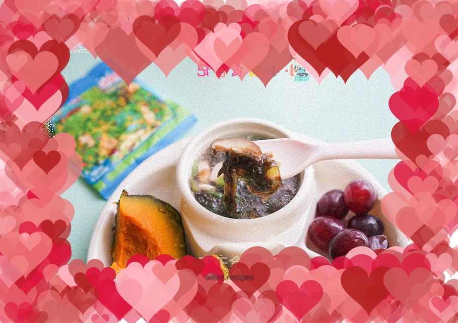 Seaweed and chicken soup for 12 months and above