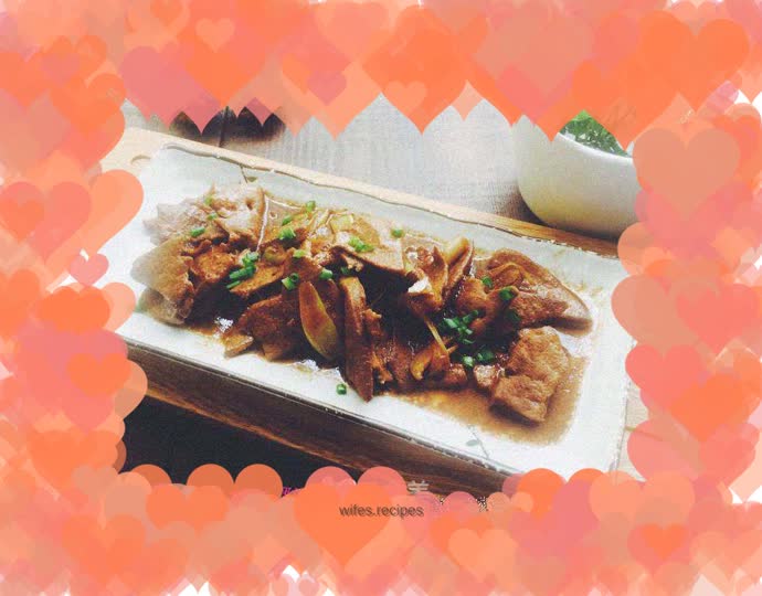 Stir-fried Pork Liver with Noodle Sauce