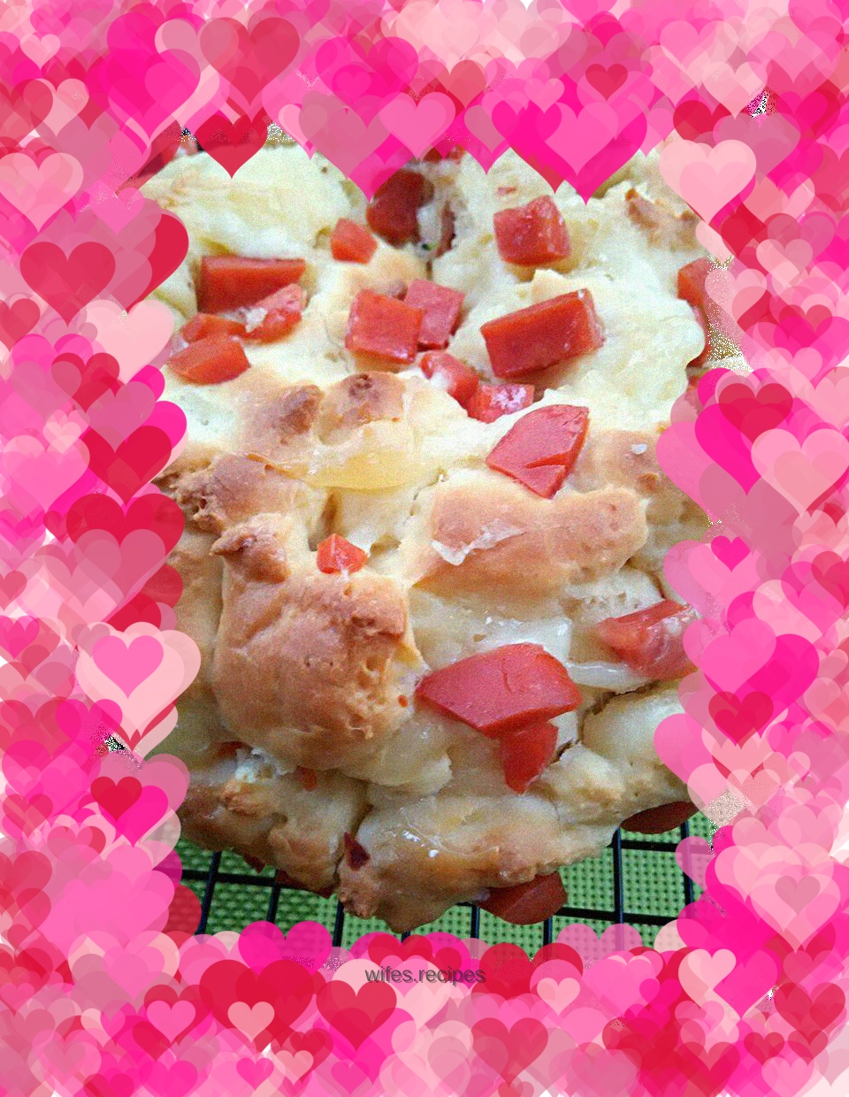 Shredded Ham Bread