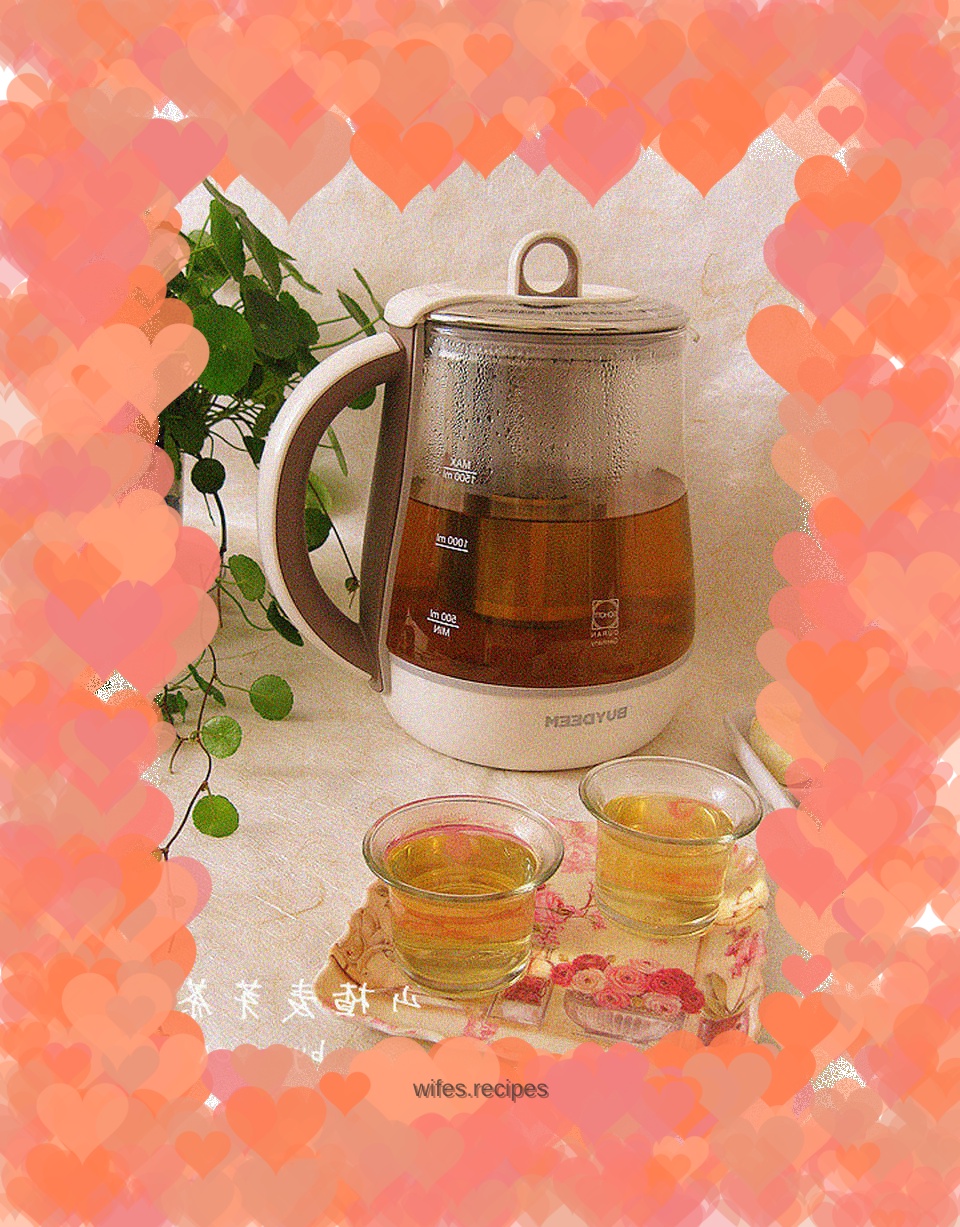 Hawthorn malt tea