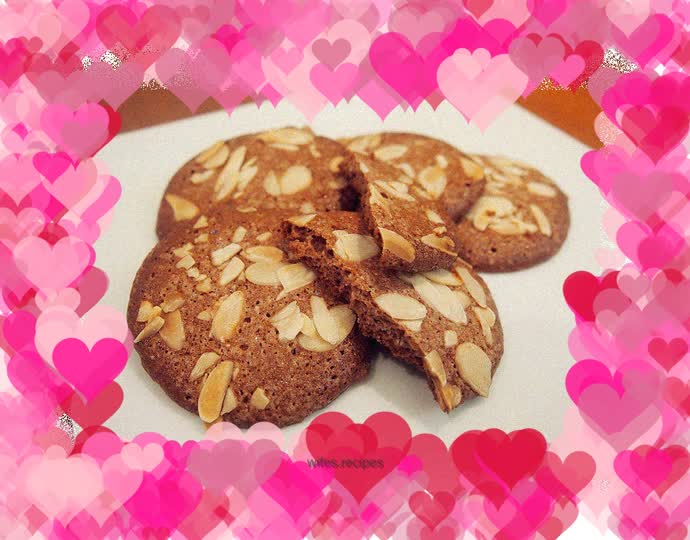 Cocoa Almond Shortbread