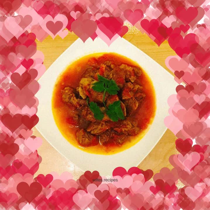 Beef Brisket Stewed with Tomatoes