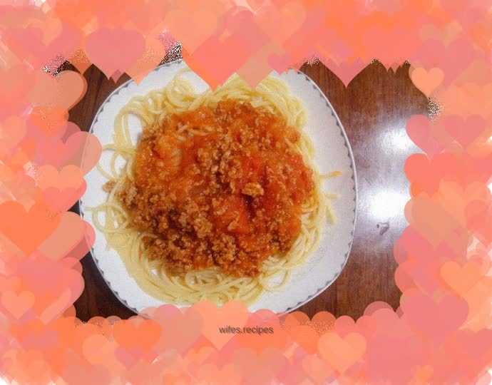Spaghetti with Bolognese Sauce