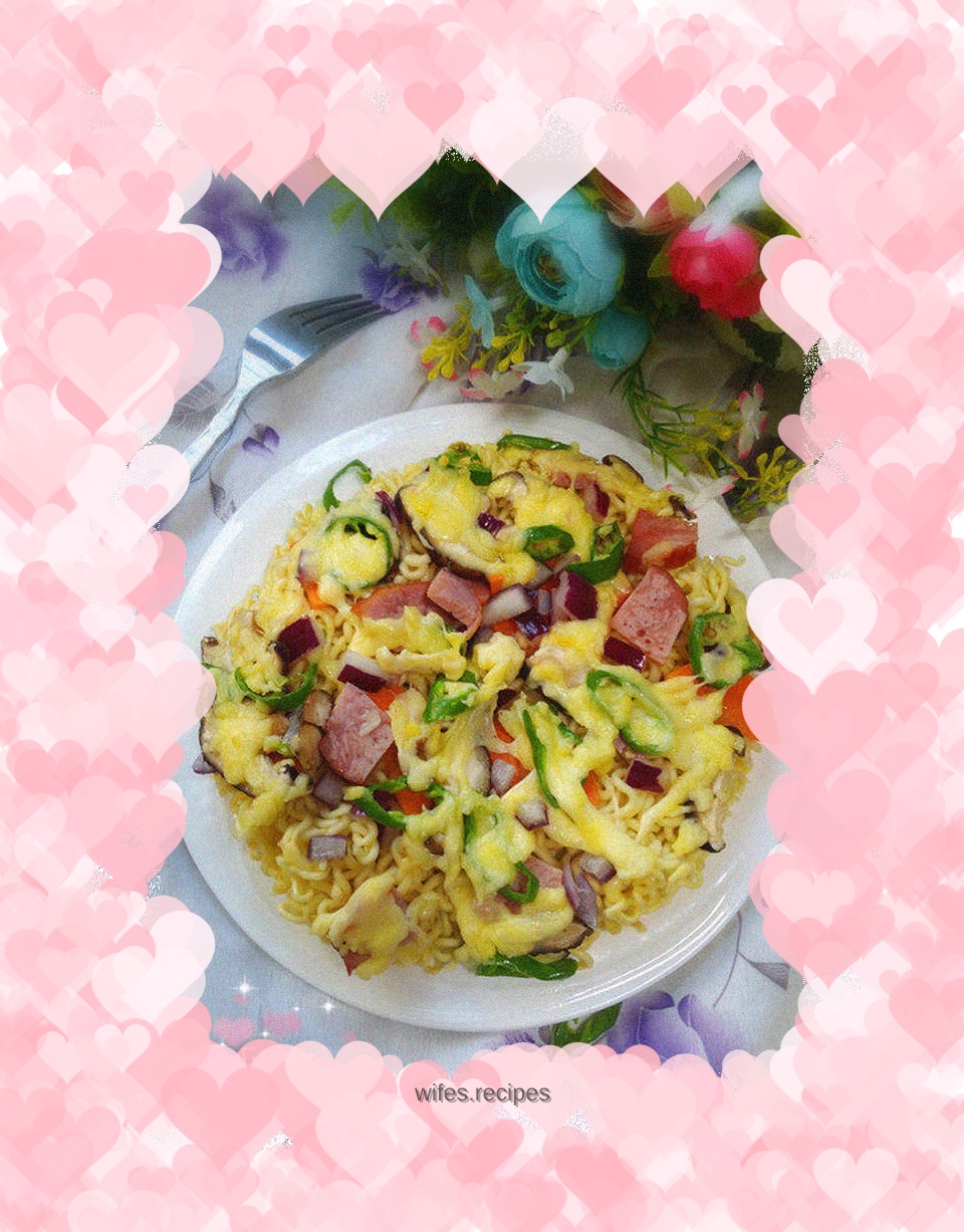 【Shandong】Instant Noodle Pizza