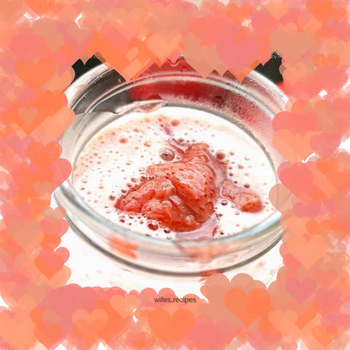 Strawberry Jam Milkshake