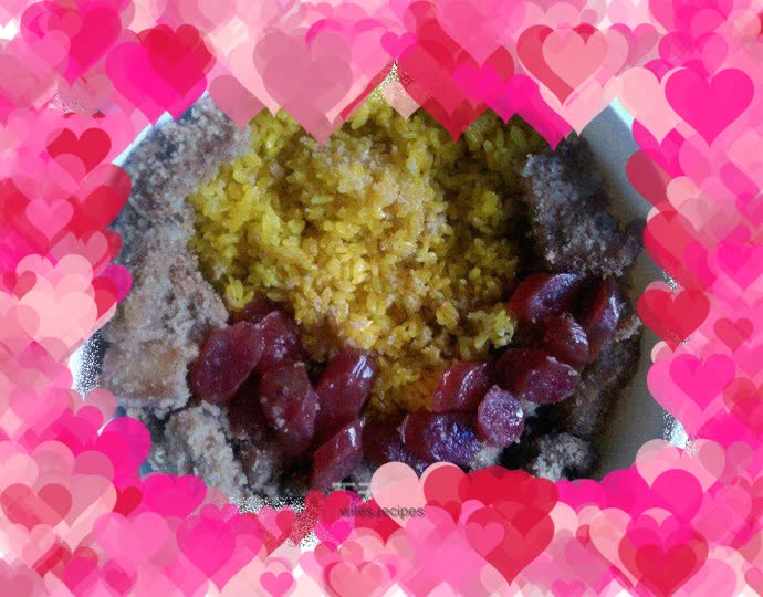 Yellow flower glutinous rice!