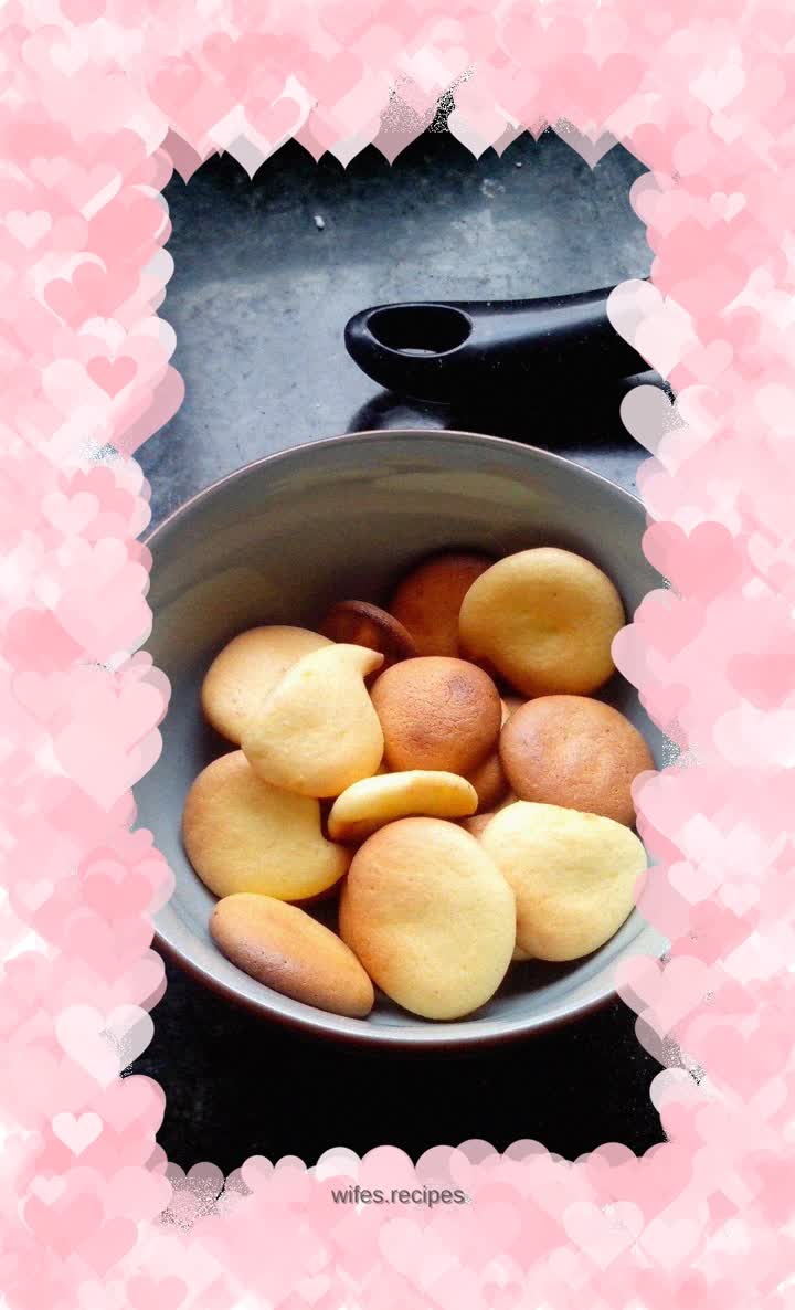 Milky egg yolk biscuits----baby food supplement biscuits