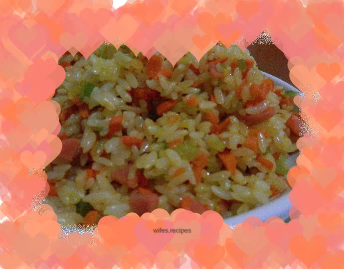 Colorful Golden Egg Fried Rice
