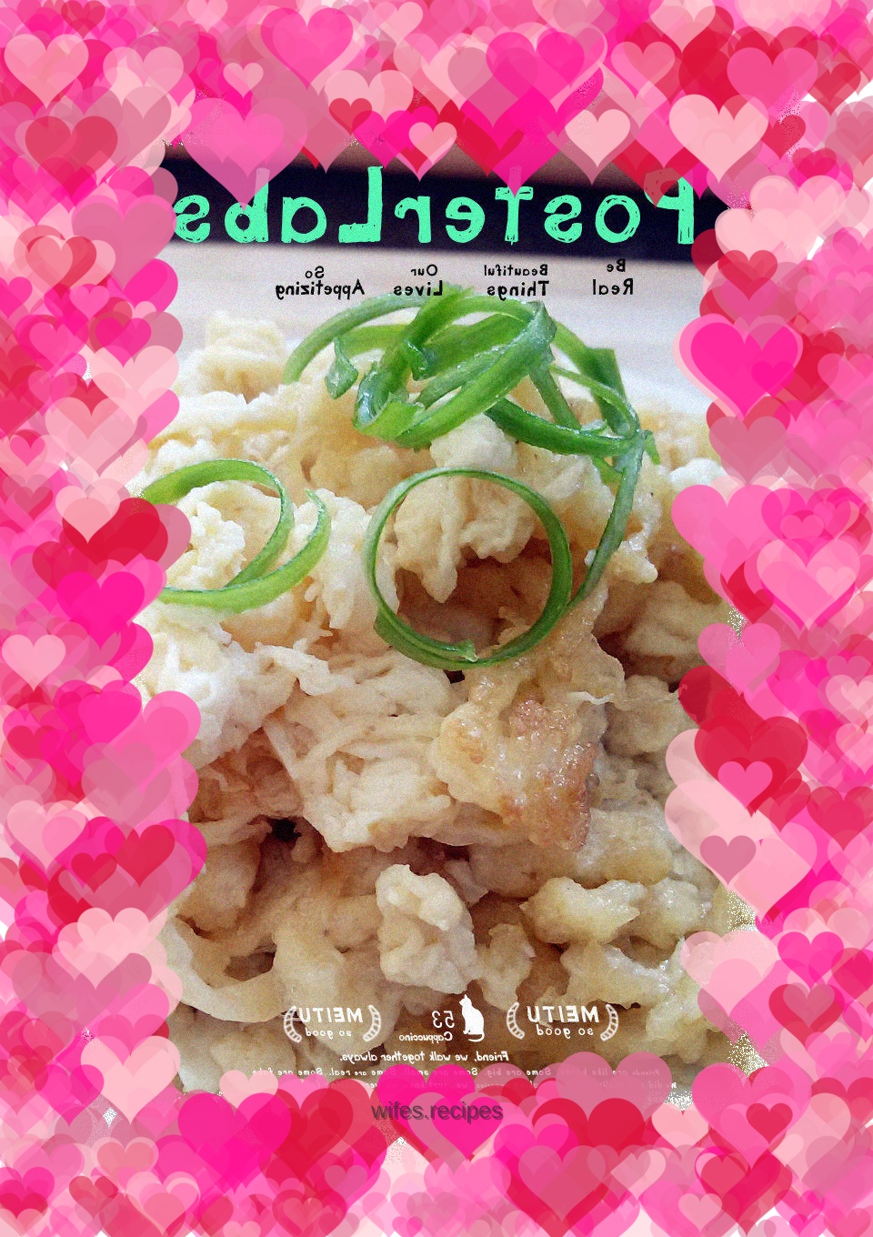 Crispy egg pine