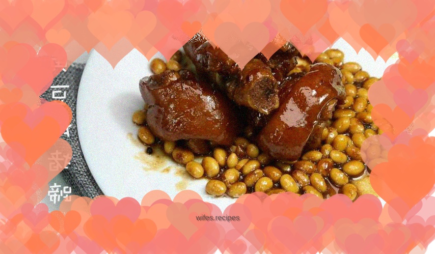 Soybean Stewed Pork Trotters