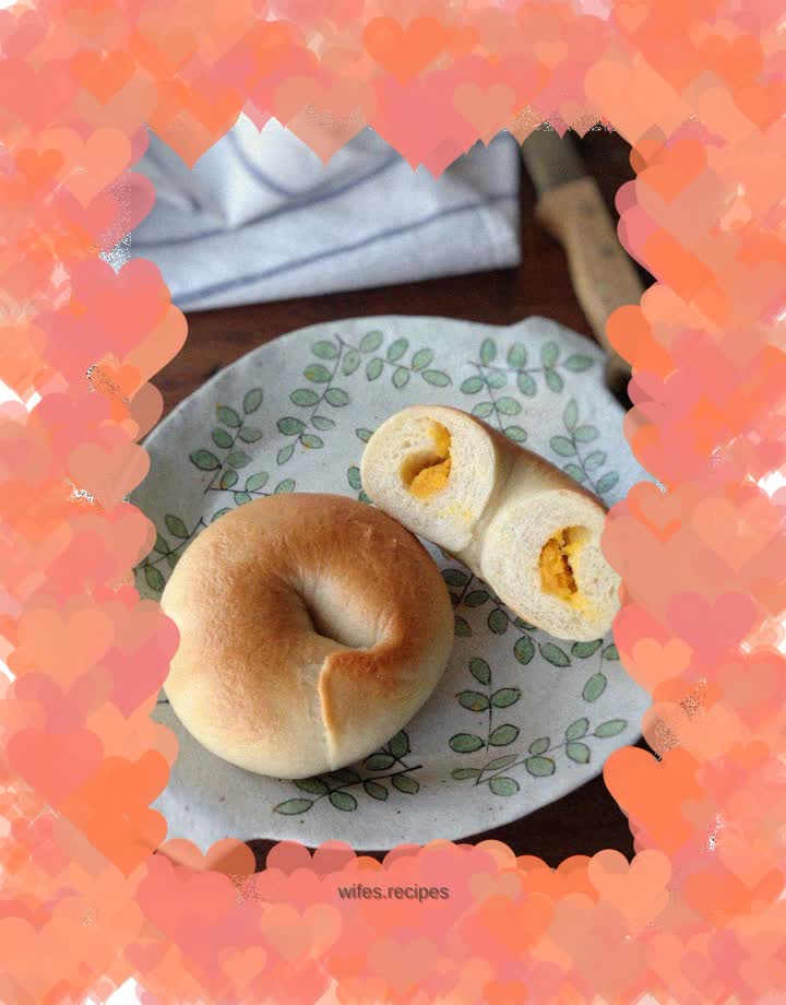 Sweet Potato Cheese Bagels