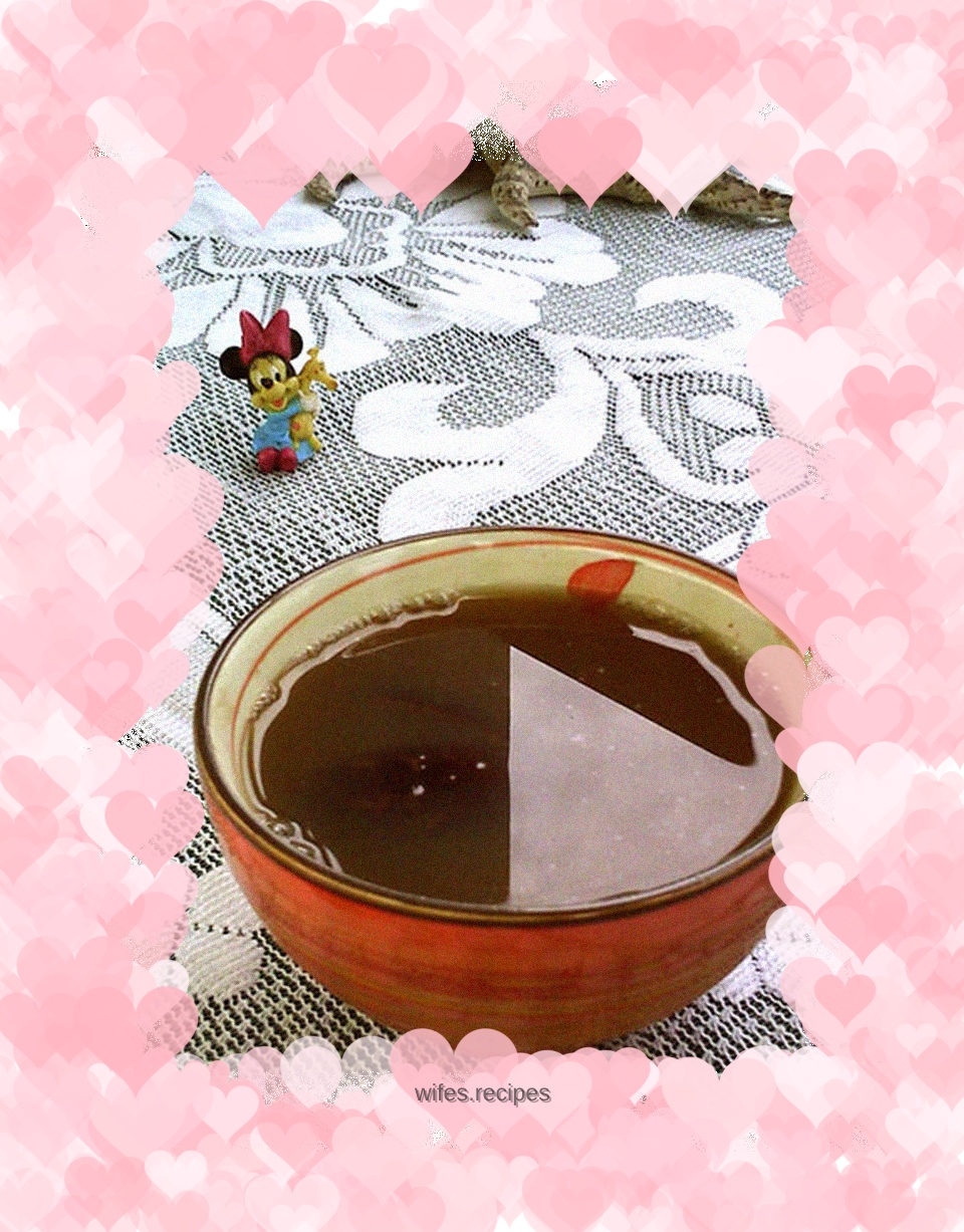Red dates and lotus seeds soup