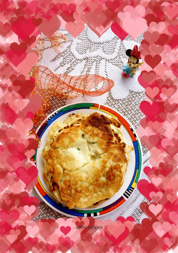 Potato and Yam Egg Pancake