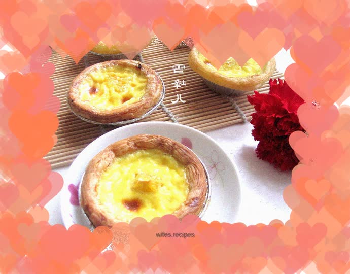 Orange Egg Tart