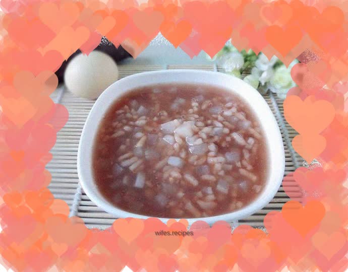 Radish Pu'er tea porridge - a good helper for regulating the stomach in winter