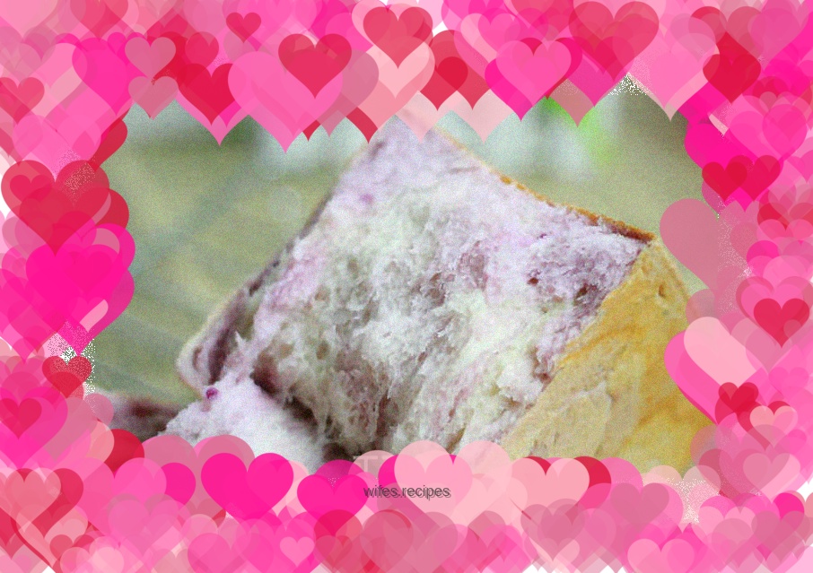 Milky Purple Sweet Potato Toast