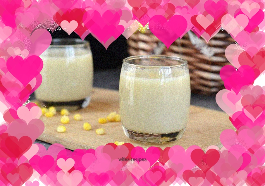 Corn and mung bean paste