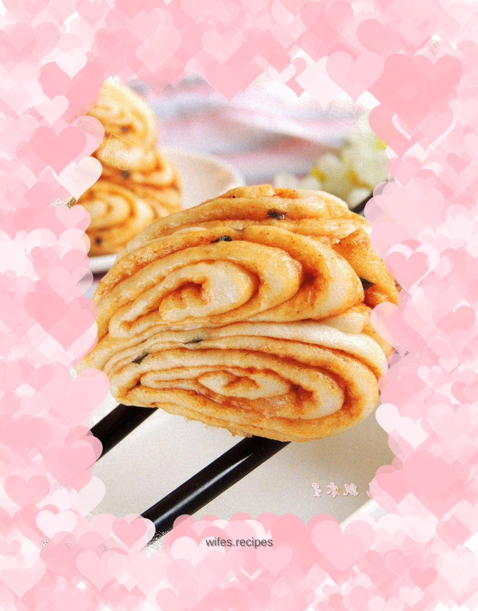 Korean hot sauce flower rolls