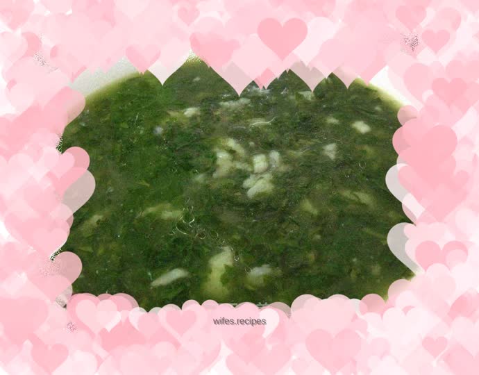 Green Tofu Fish Soup