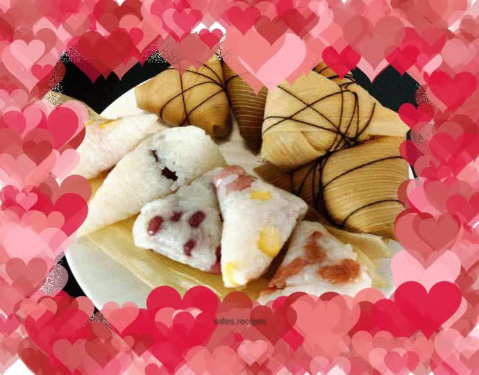 Corn leaf rice dumplings